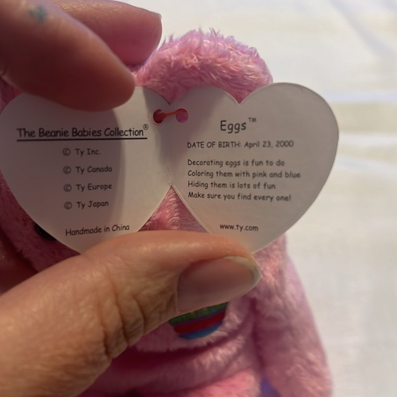 Ty beanie babies Eggs bear - Picture 2 of 3